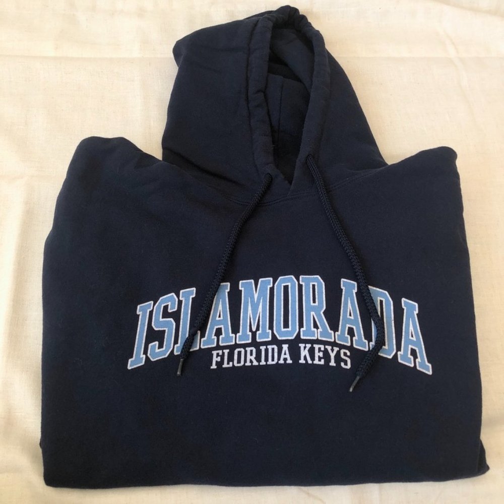 Navy Blue Isla Morada Hoodie